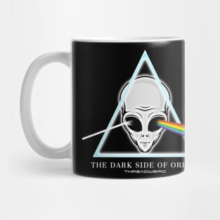 Grey Alien Dark Side of Origin Mug